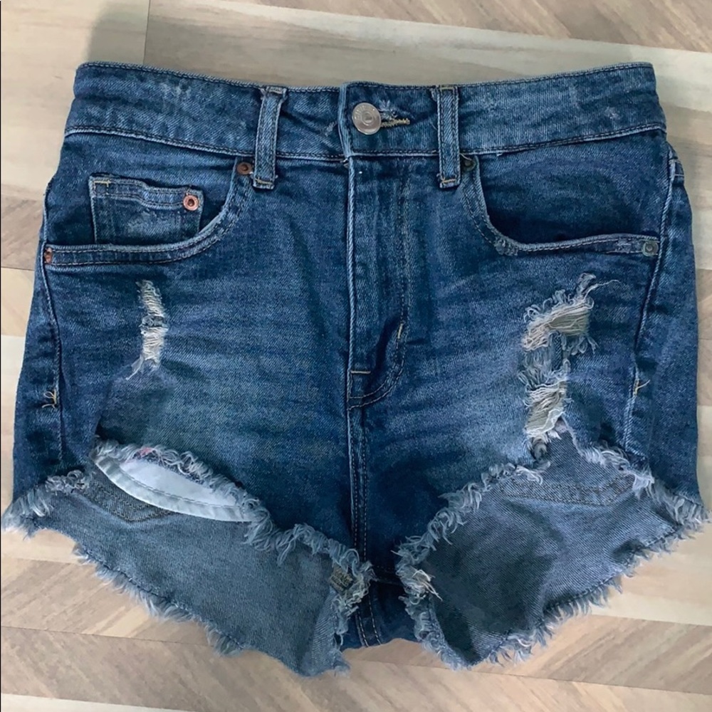 Dark wash Jean shorts
